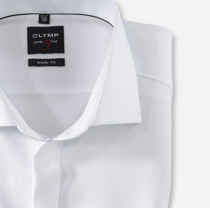 Olymp "Dobbelt Manchet" Slim fit Skjorte